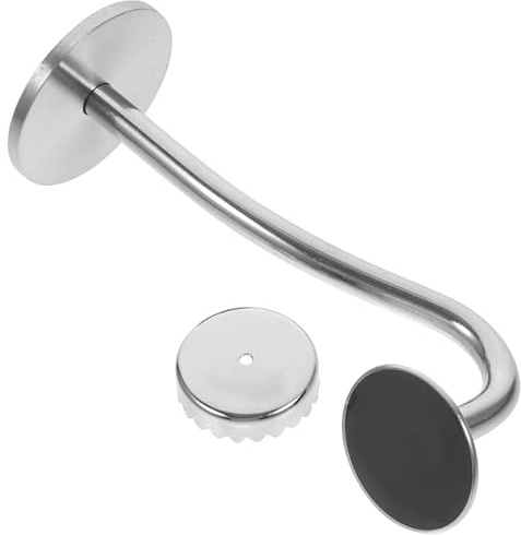 Gatuida Porte-Savon Magnétique Mural Acier Inoxydable pour Salle de Bain et Cuisine Support Solide et Ventilé pour Savon Barre Crochet Mural Multifonction pour Serviette et Accessoires