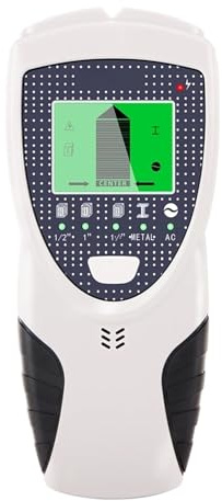 Rilevatore Tubi e Cavi Elettrici, Scanner da parete 5 in 1, rilevatore di cavi e fili retroilluminato, profondità, localizzatore legno