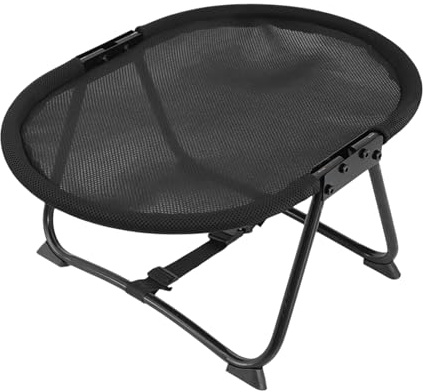 Barnsäng för hundar - hängmatta för barnsäng, halkfri, andningsbar, bärbar, 57 x 41 x 26 cm | hopfällbar hundsäng 22,44 x 16,14 x 10,23 tum, upphöjda spjälsängar, för husdjur, g