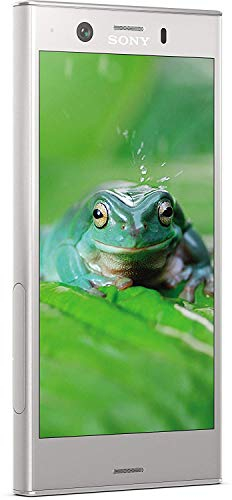 Sony Xperia XZ1 Compact Smartphone (11,65 cm (4,6 Zoll) Triluminos Display 19MP Kamera, 32GB Speicher, Android) Silber - Deutsche Version