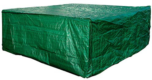 Royal Gardineer Gartenmöbel Abdeckungen: Gewebe-Abdeckplane für komplette Garten-Sitz-Garnitur, XL, 150 g/m² (Abdeckplane Gartenmöbel, Grillabdeckung, EIS)