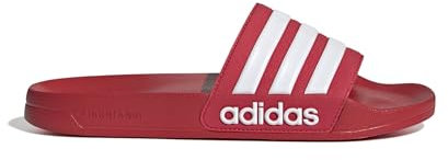 adidas Adilette Shower, Infradito Uomo, Rosso Scarlet Cloud White Scarlet, 37 EU