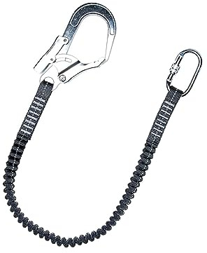 ICDKOYK Construction Safety Harness Fall Protection Lanyard Secure and Durable, Single Belt