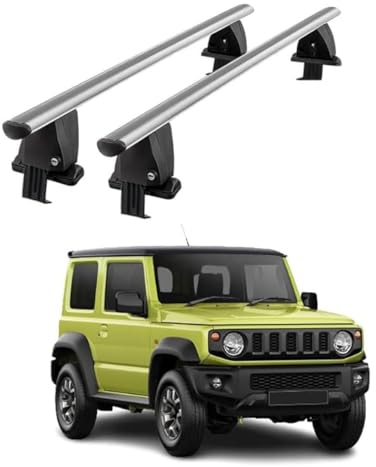 GENMAIBIGAO Dachträger für Suzuki Jimny 2018 2019 2020 2021 2022,Schmutzabweisend Dachboxen Skihalter Fahrradträger Auto Gepäckträger Relingträger