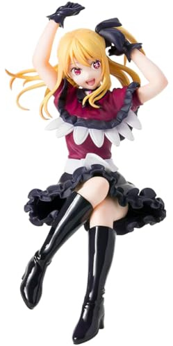 Xinnice Oshi no Ko Anime Actionfigur | Hoshino Rubi Anime Nudelstopper Figur | Performance Outfit | PVC Statue Modell | Dekoration Sammlung Geburtstag(14cm)