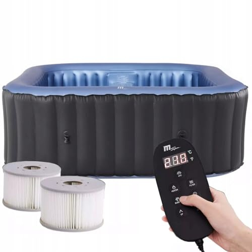 Spa Beheizter Pool Tekapo 4 Personen aufblasbare Garten Platz 650L