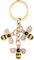 Grevosea 1 Stück Schlüsselanhänger Biene Biene Anhänger Schlüsselanhänger Bee Keychain Danksagungs Geschenk Lustig für Gastgeschenke,Abschiedsgeschenk,Erzieherin Abschiedgeschenk
