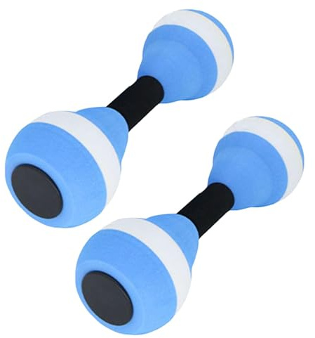 Wasserhanteln - Wassergymnastik, Set Mit 2 Gewichten | EVA-Schaum Wasserhanteln, Weich Gepolsterte Wassergewichte Poolübungen, Wassergymnastik, Wassergymnastik, Stärkung Der Oberkörpermu
