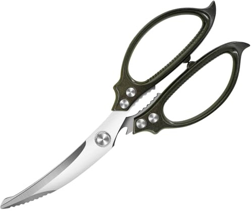 CHNZAO Heavy Duty Poultry Shears,Kitchen Shears Scissors for Meat Cutting