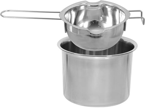 TOYANDONA Stainless Steel Melting Pot for Butter Cheese Chocolate Kitchen Gadget Double Boiler Design for Candy Making and Baking