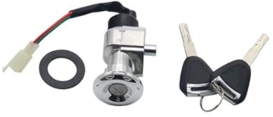 Blocco Accensione Motocicletta Interruttore Chiave Di Accensione Per Moto, Interruttore Per, Bici Elettrica, Scooter, Lucchetto Per Con 2 Chiavi