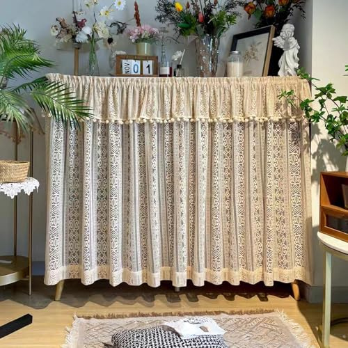 Under diskbänkskåp spetsdekor för kökshyllor och skafferi ingen borr självhäftande spår halvmörkläggningstyg skiljevägg för garderob (80 cm B x 47 L)