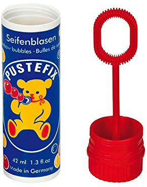 PUSTEFIX Seifenblasen, kleine Dose, 42 ml (5 Dosen)