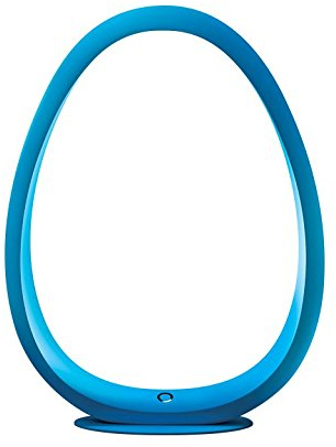 Trae Umi LED Leselampe mit abnehmbarem Magnetfuß. Haftet auf allen metallischen Oberflächen. Schreibtischlampe. Soft-Touch-Oberfläche. Designlampe. Designerlampe mit Dimmer. Blau