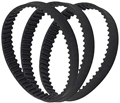 3 Stück GT2 Zahnriemen, 6mm Breite Gummi-Zahnriemen mit geschlossener Schleife für 3D Drucker Riemen CNC Maschine