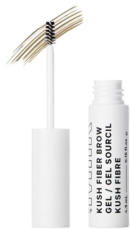 Milk Makeup KUSH Fiber Brow Gel – Tinted Gel Fluffs, Fills + Holds Eyebrows for a Fuller, Natural Look – Conditioning, Vegan Formula – MJ (Taupe), 0.15 oz