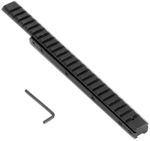 HOUSON 260mm Picatinny-Schiene Adapter, 24 Slot Picatinny Schiene Adapter 11 mm auf 20 mm Tactical Scope Extend Mount Adapter G0026C