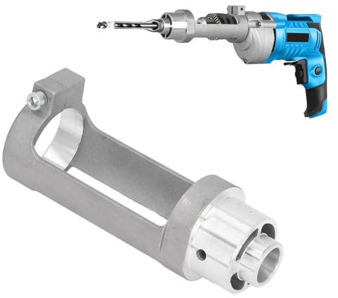 Square Hole Drill Bit Adapter, Mortising Attachment for Hand Drill Press, Power Tool Accessory for Drill Machines, Quickly Install or Disassemble