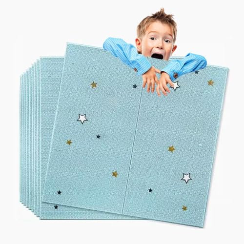 HAILMGAY 20Er-Pack Selbstklebende Paneele Wand Abziehen Und Aufkleben, Tv Wandpaneel wasserdichte Aus Kunstschaum, Wandverkleidung Aussen Für Wohnzimmer, Schlafzimmer, Innendekoration,B
