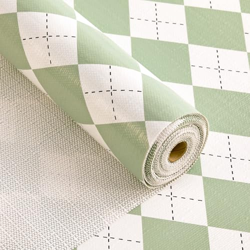 MIAONET Sage Green Shelf Liner for Kitchen Cabinets 12 x 240 Non-Adhesive Non-Slip Drawer Liners for Dresser, Waterproof Washable Paper, Durable Protector Mat for Pantry Shelves Cupboards