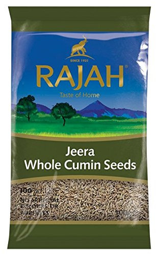 Rajah Jeera Whole Cumin Seeds 100g (Pack of 2)
