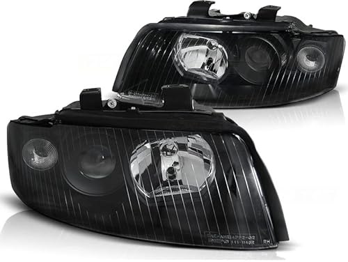 Scheinwerfer Set für Audi A4 B6 8E 10.2000-10.2004 schwarz