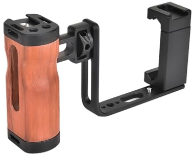 Andoer Stabilisateur De Smartphone Avec Poignée Universelle Pour Vlog - Support Portable Pour Téléphone - Kit D'équipement Pour L'enregistrement Vidéo
