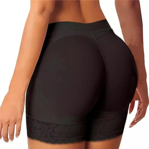 Hanaoops Bragas Levanta Glúteos para Mujer Braguitas Moldeadoras Levantamiento Pantalón con Relleno Sin Costuras Fajas Push Up Body Shaper Ropa Interior