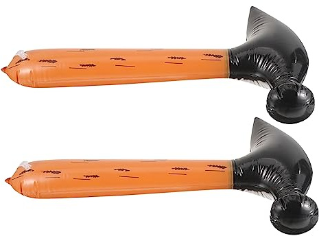 Generic 2pcs Inflatable Hammer Toy for Kids Pvc Pool Party Props Small 56x27cm Fun Decorative Hammer for Summer Parties and Playtime