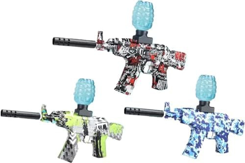 MIXEL Gel Ball Blaster Toys G-u-n, Providing Hours Of Entertainment, Shooting Team Game, Soft And Safe For Play, Automatic F-i-r-i-n-g Mechanism