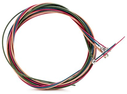 Farbige 4-Saiten Bass Saiten Set Metal Bass Strings Roundwund Bass Gitarre Saiten Elektrische Bass Saiten 0 045-0.093