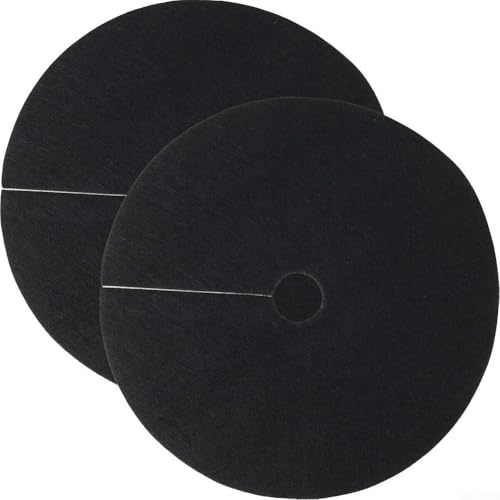 babominimer Paquete de 12 alfombrillas para mantillo de árboles con rango de 15 a 42 cm de diámetro, discos de control de tela no tejida para protección de plantas de jardín y paisajismo (25 cm)