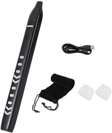 Digital wind instrument - Portable electronic wind controller, highly sensitive keys/long-lasting battery life | Professional saxophone/flute MIDI controller, ideal starter kit for adults