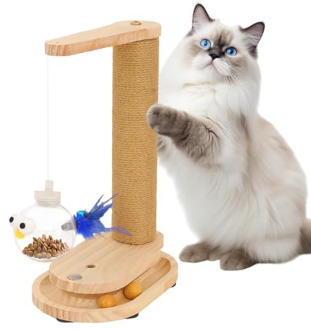 Katzenkratzer – Aus Sisalseil, Krallenspielzeug Für Den Innenbereich, Möbelschutz, Spielstation | Fesselnde Bereicherung Für Kätzchen, Kleine, Mittelgroße Und Große Innenmöbel, Wand, Couch,