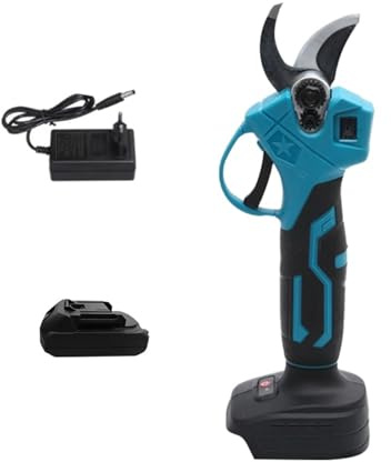 Cesoie elettriche, Cesoie da potatura senza spazzole Utensile elettrico da giardino a batteria Potatore Forbici da giardino elettriche for alberi da frutto(1 batteries)