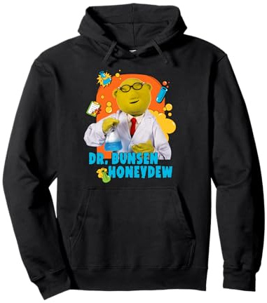 Disney The Muppets Dr. Bunsen Honeydew Muppet Labs Photo Pullover Hoodie