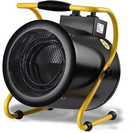 JMYSD Calentador De Espacio Industrial, con Termostato Ajustable Impermeable, Protección contra Sobrecalentamiento, Calentador De Patio Portátil, para Invernadero, Taller, Garaje,5000w
