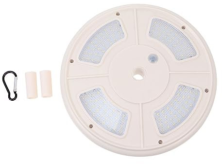 UKCOCO Solarlampe Led Außenlampe Campingleuchte Fahnenmastleuchte Solar Reiseleuchte Solarbetriebene Lampe Für Outdoor Nutzung Sonnenlicht Akkuleuchte Weißlicht