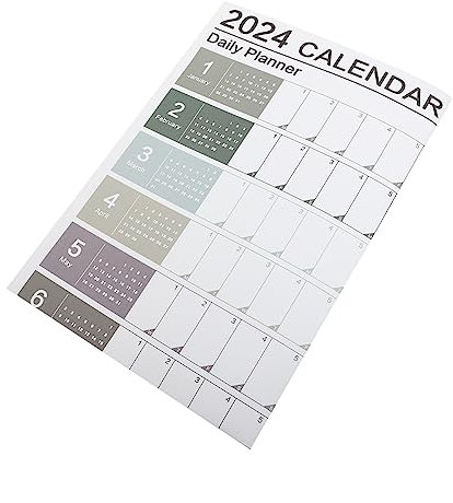 Parliky Wandkalender 2024 Dekorativer Kalender Tagesplanung Für Zuhause Schule Büro