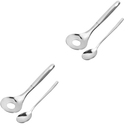 LABRIMP 4piezas Cuchara Inoxidable Para Hacer Albóndigas De Utensilio De Cocina Antideslizante Para Preparar Albóndigas De y Verduras Herramienta Para Cocinas Domésticas y Restaurantes
