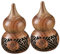 GREENADSCAPE Empty Small Wood Gourd Sachet for Incense Beads Decorative Carved Gourd Sculpture Aromatherapy