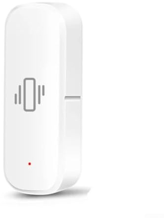 Oniissy Tuya Smart Wifi Vibrationssensor Tür Fenster Bruchmelder für Sicherheit, Smart Wifi Vibrationssensor, Tür öffnen Detektor Alarm Arbeit