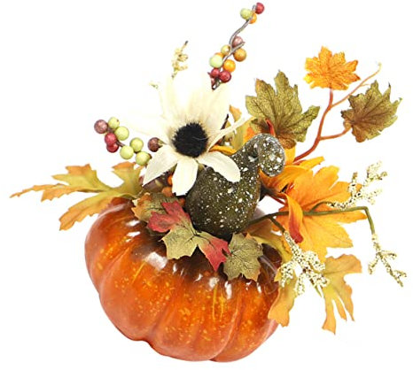 Cabilock Kürbisdekorationen Herbstdeko Herbstdekorationen Aufkleber Kostüm Halloween Kürbis Herbstgirlande Laterne Halloween Leuchtet Herbst Kürbisdeko Kürbisschmuck Orange Schaum