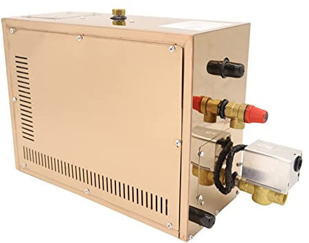 Vaporisateur de Sauna, Système de douche générateur de vapeur auto-drainant commercial 2 1 kW Générateur de baignoires à vapeur à vapeur de sauna de commande numérique avec commande étanche et drain a