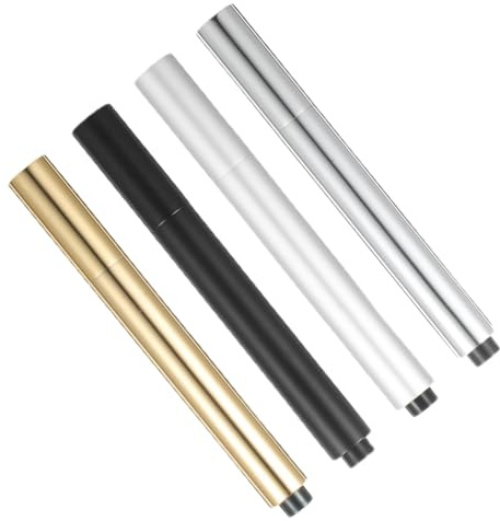 NIYANGLE Lápiz Corrector Vacío Para Base Líquida 4 Unidades 3ml Compacto Portátil Para Maquillaje Diario y Viajes Envase De Aluminio Seguro Sin Fugas