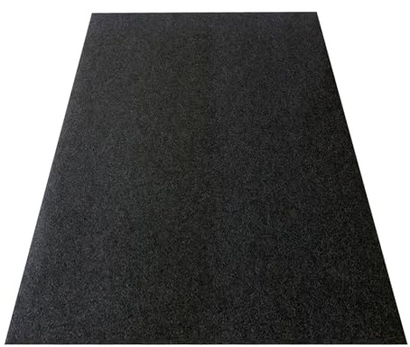 Tapis de Garage Rectangulaire XXL – Tapis Absorbant Huile 90×205 in (≈520×223 cm), Dessous imperméable antidérapant, coupeable, pour Voiture ou Moto