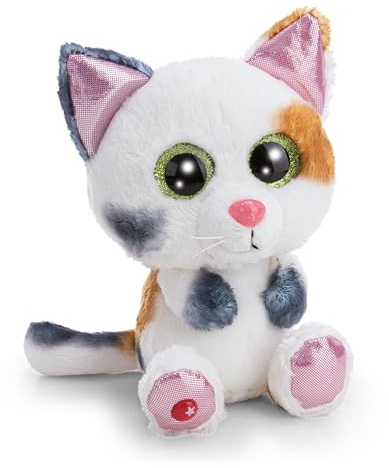 Kuscheltier GLUBSCHIS Glückskatze Calli Malli 15cm - weiß - Stofftier aus weichem Plüsch, niedliches Plüschtier zum Kuscheln und Spielen, für Kinder & Erwachsene, tolle Geschenkidee | 63044 | Stofftier aus weichem Plüsch, niedliches Plüschtier zum Kuscheln und Spielen, für Kinder & Erwachsene, tolle Geschenkidee