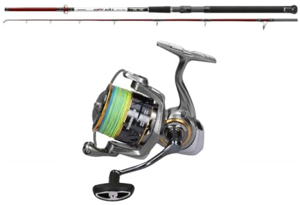 Pilkcombo Seacor BAT 2.70m / 100-200g + Seafisher 5000 Salzwasser Spinrolle