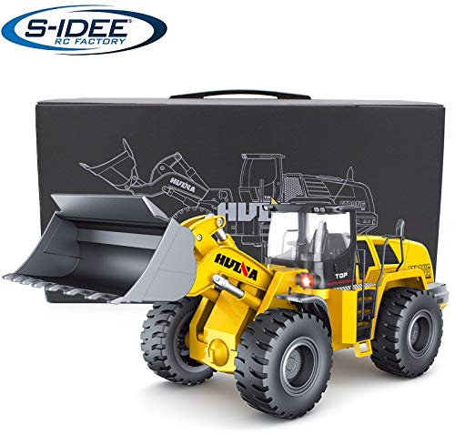 s-Idee® 18168 Metall Radlader V3.1 1:14 Profi mit Sound und Licht die Cast rc Modell Huina 583 1583