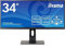 iiyama Prolite XUB3493WQSU-B1 86,7cm (34) ADS-IPS LED-Monitor UWQHD (HDMI, DisplayPort, USB3.0) Pip, Ultra-Slim-Line, Höhenverstellung, schwarz